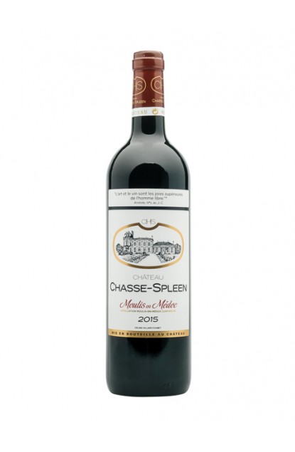 CHASSE-SPLEEN 2016 MOULIS 75 CL
