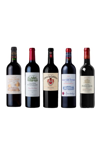 COLLECTION SAINT EMILION 5 CRUS CLASSES BIO